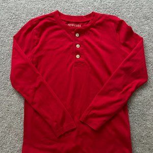 Boys Long-Sleeve Henley T-Shirt